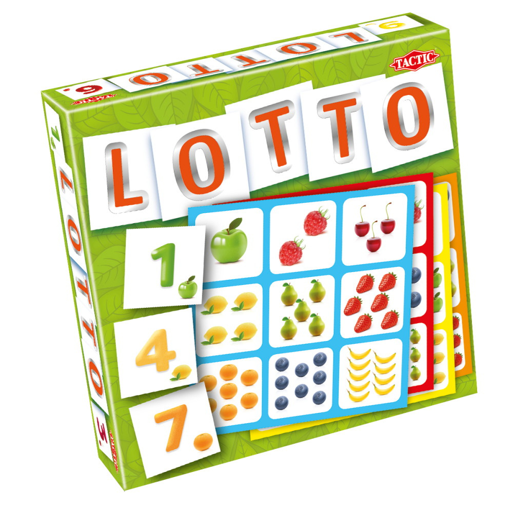Hedelmät & numerot Lotto