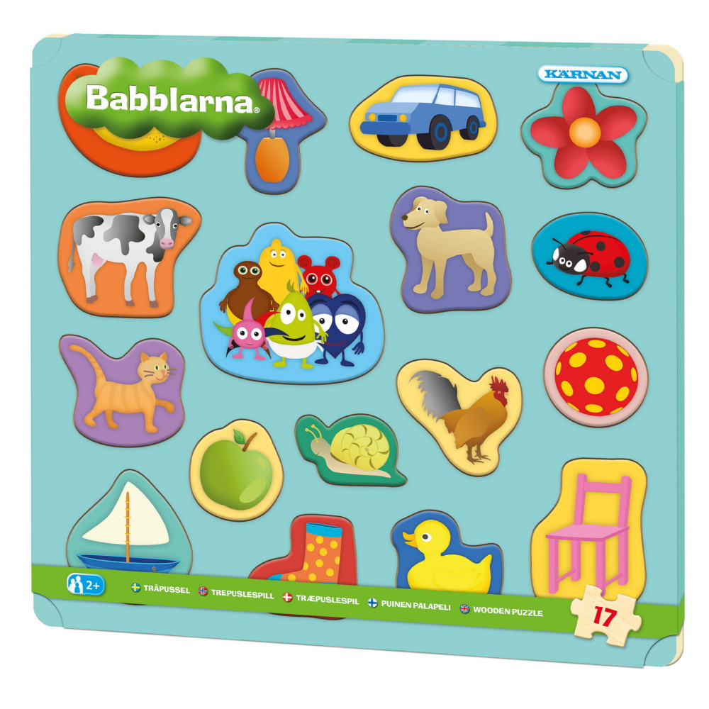 Kärnan kehys­palapeli - Babblarna 17 Palaa