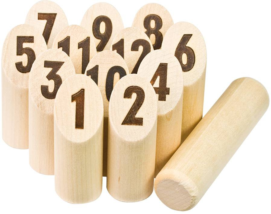 Mölkky pahvilaatikossa