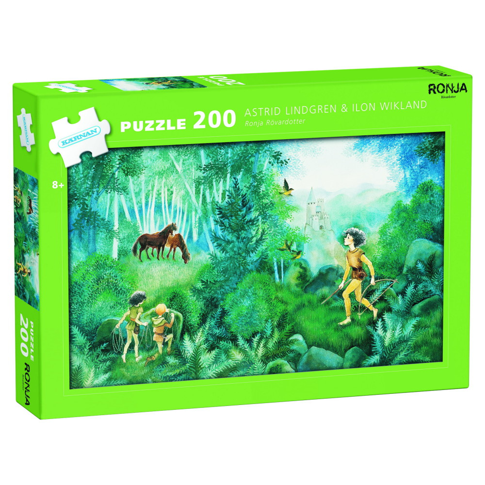 Kärnan Ronja, Ryövärintytär 200 Palaa