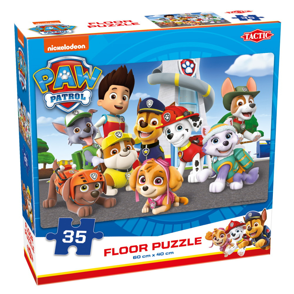 Paw Patrol Lattia palapeli 35 Palaa