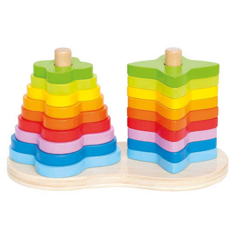 Hape Double Rainbow Stacker