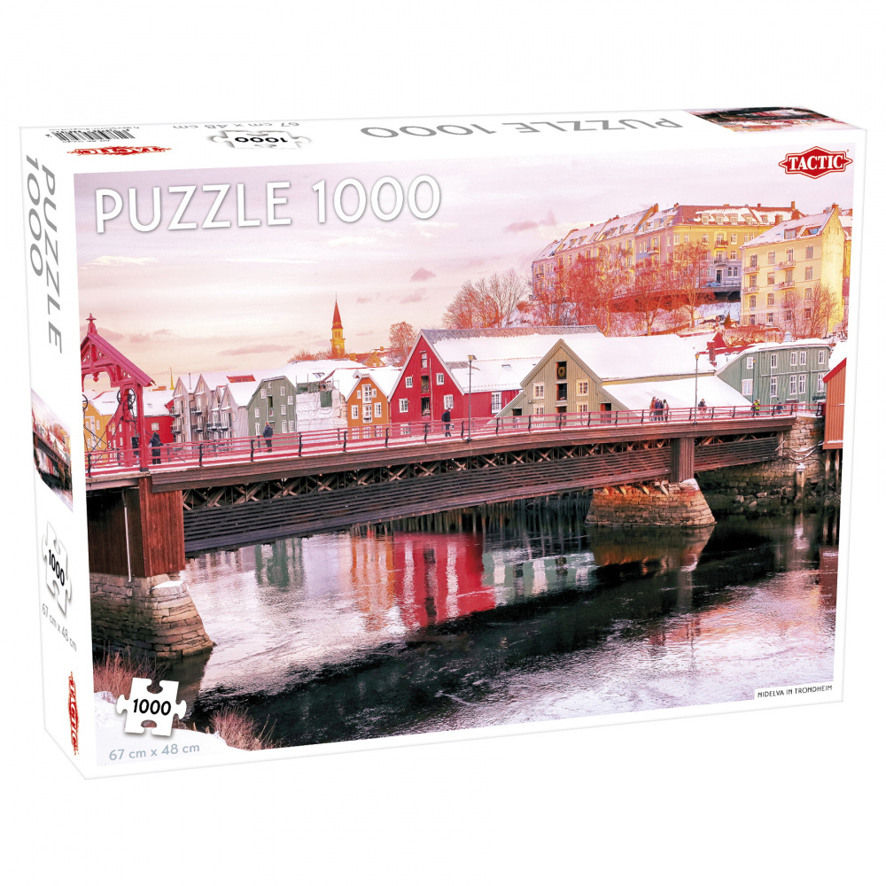Tactic Palapeli: Nidelva in Trondheim 1000 palaa