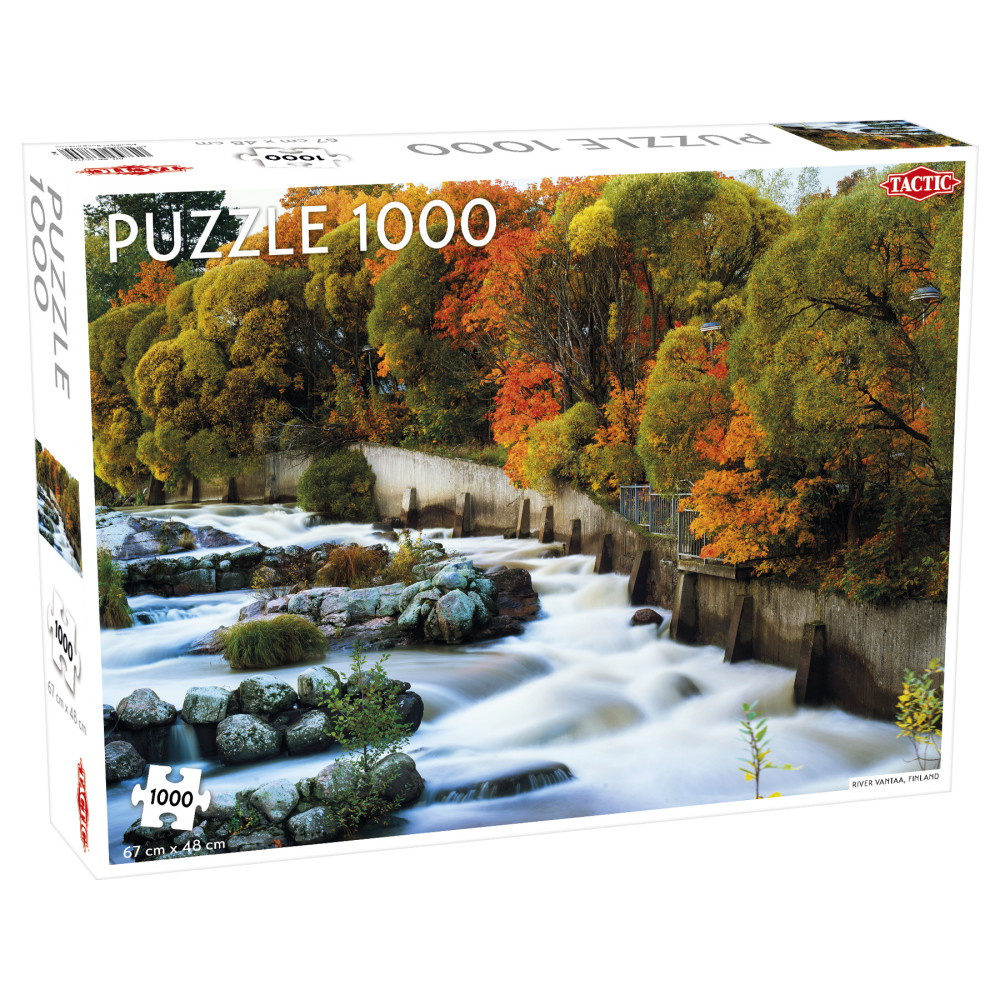 Tactic Palapeli: River Vantaa, Finland 1000 palaa