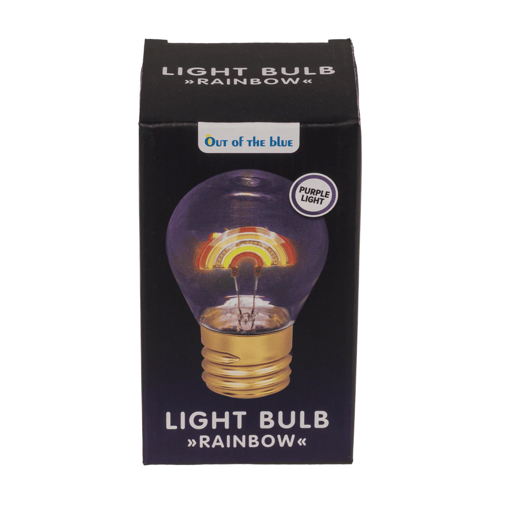 Lampa Light Bulb Rainbow