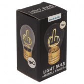 Lamp Light Bulb Middlefinger Lamp Light Bulb Middlefinger