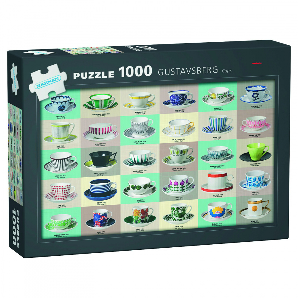 Kärnan Palapeli: Gustavsberg, Cups 1000 Palaa