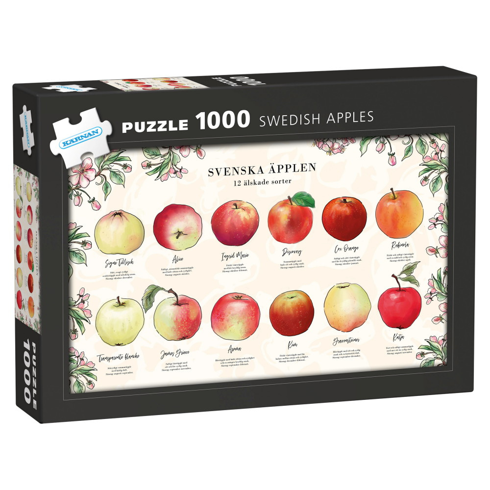 Kärnan Palapeli: Swedish Apples 1000 Palaa