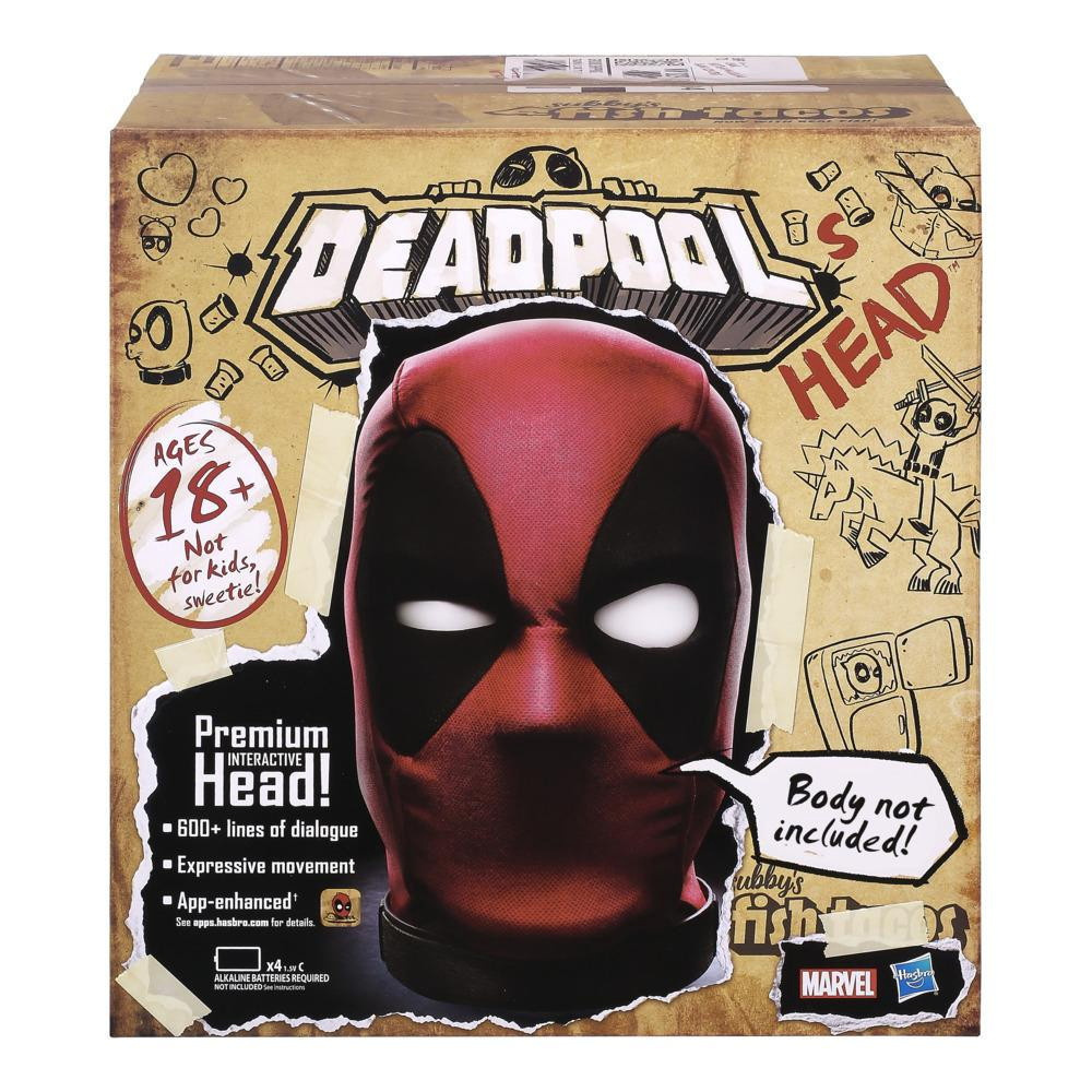 Marvel Legends Deadpoolin pää