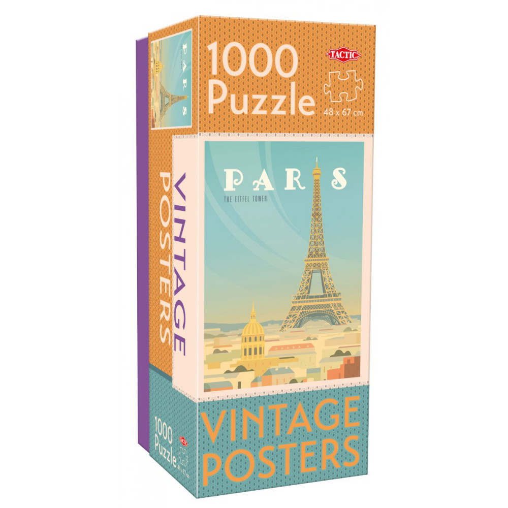 Tactic Palapeli: Vintage Cities: Paris 1000 palaa
