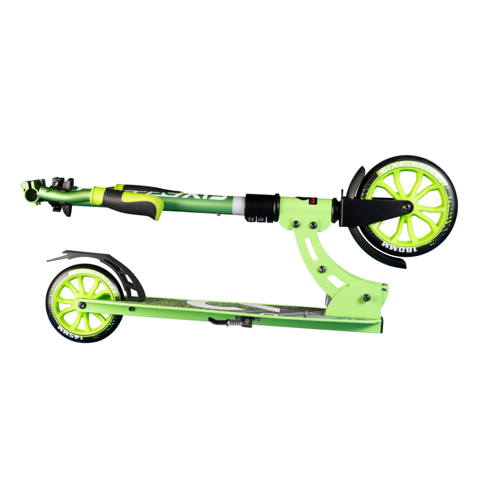 Six Degrees Aluminium Scooter Junior 180/145 mm Green