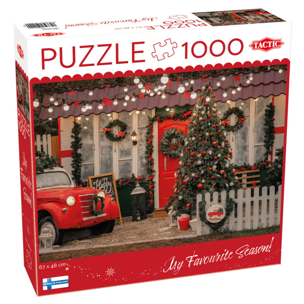Tactic Palapeli: Christmas Porch 1000 Palaa