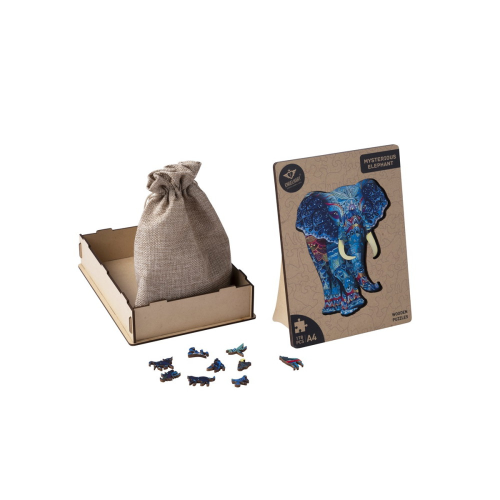 Puzzle A4 Elephant - 178 pieces