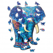 Puzzle A4 Elephant - 178 pieces Puzzle A4 Elephant - 178 pieces