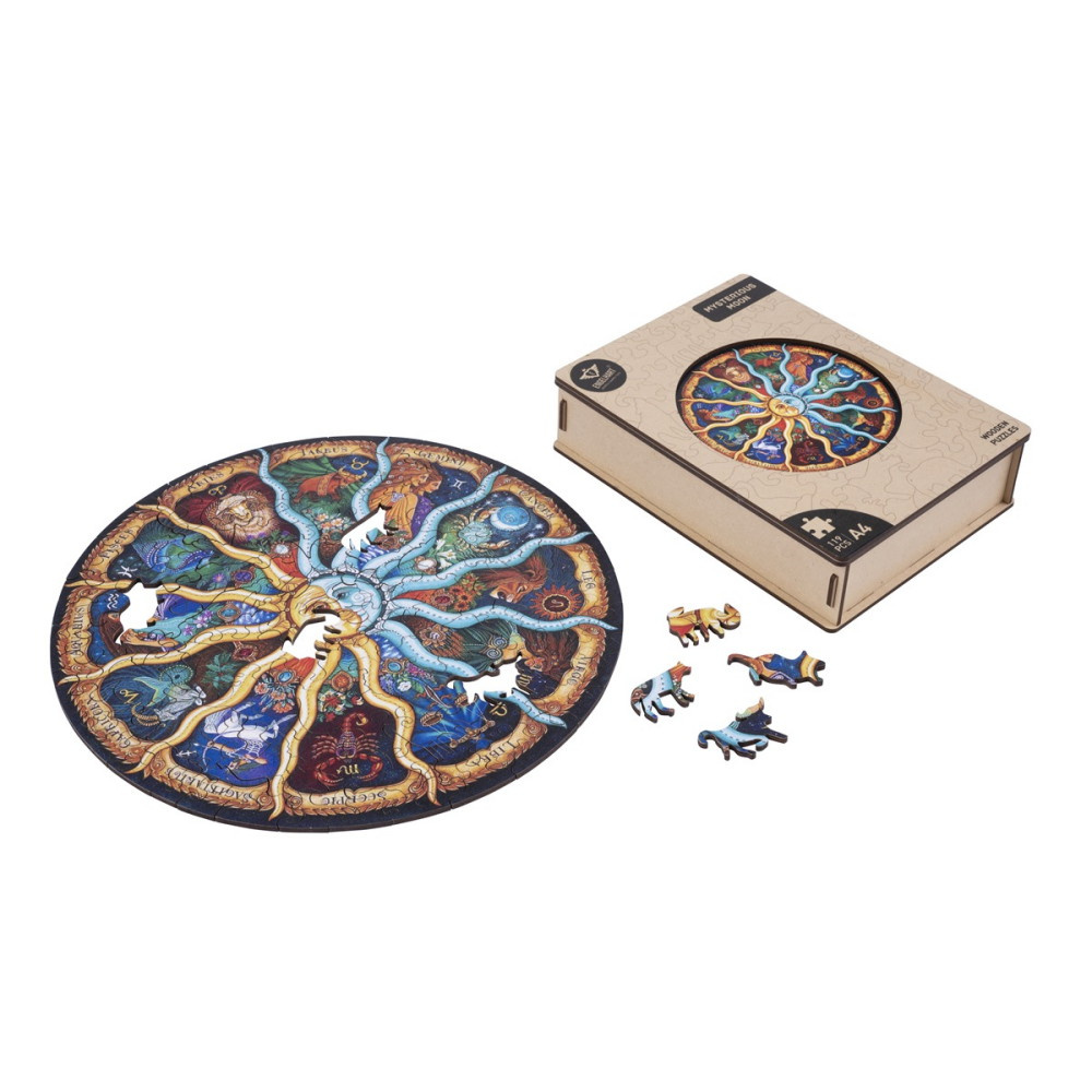 Puzzle A4 Moon - 119 pieces