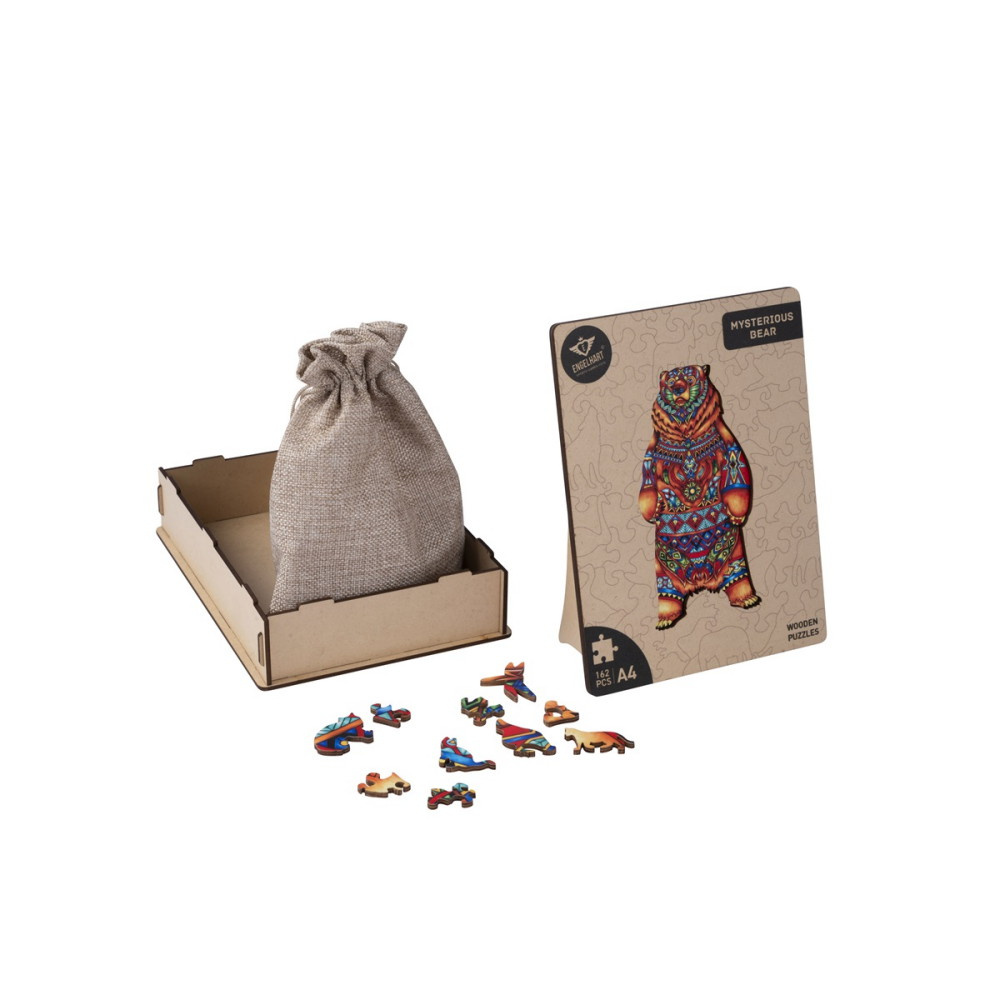 Puzzle A4 Bear - 162 pieces