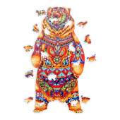 Puzzle A4 Bear - 162 pieces Puzzle A4 Bear - 162 pieces