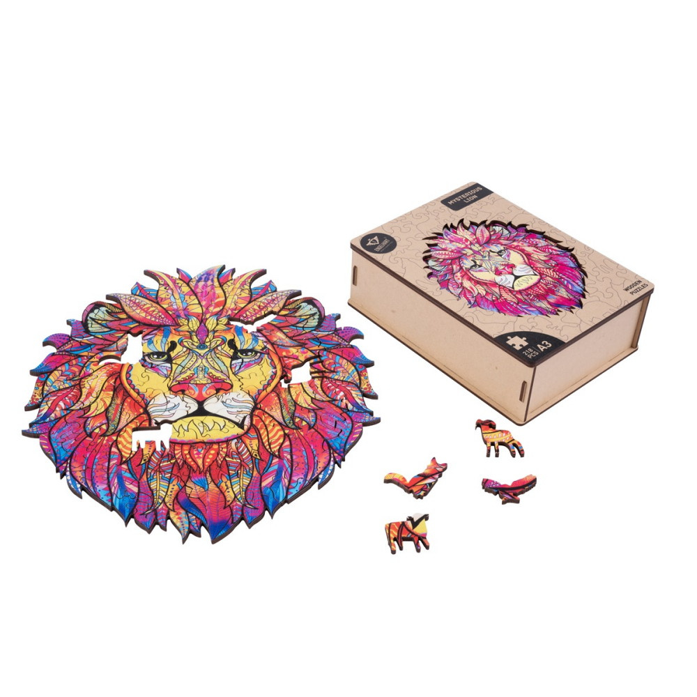 Puzzle A3 Lion - 218 pieces
