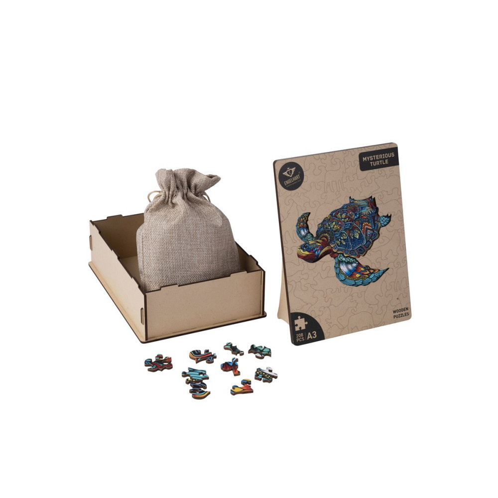 Puzzle A3 Turtle - 208 pieces