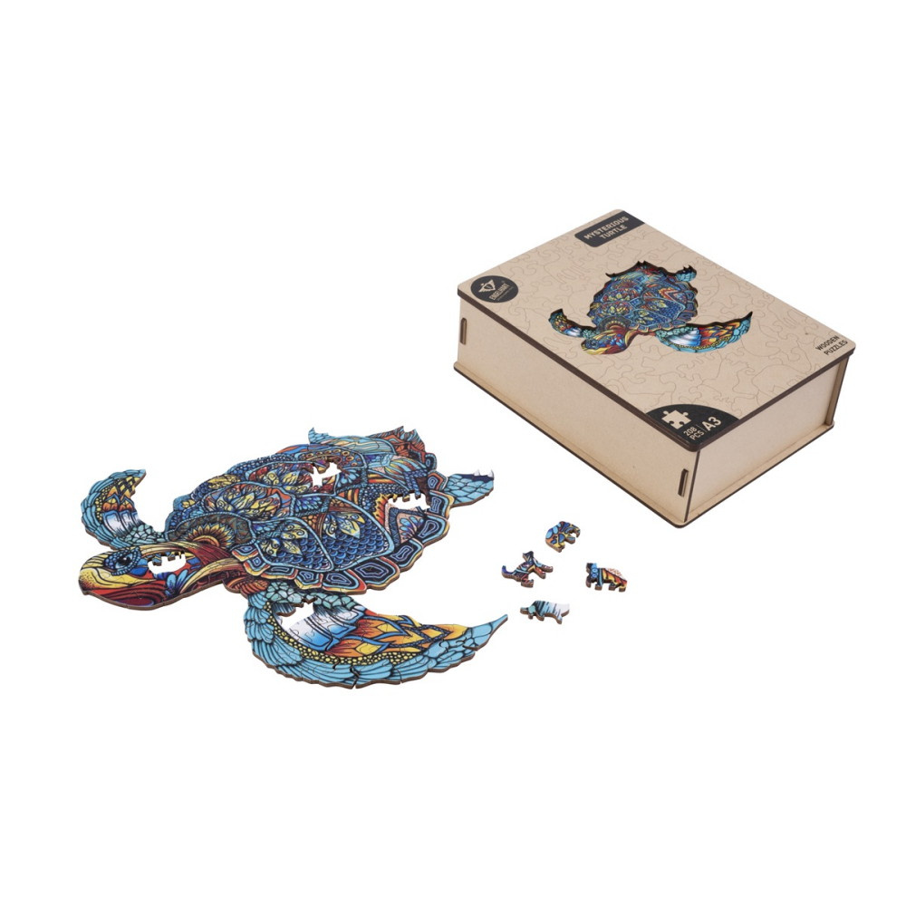 Puzzle A3 Turtle - 208 pieces