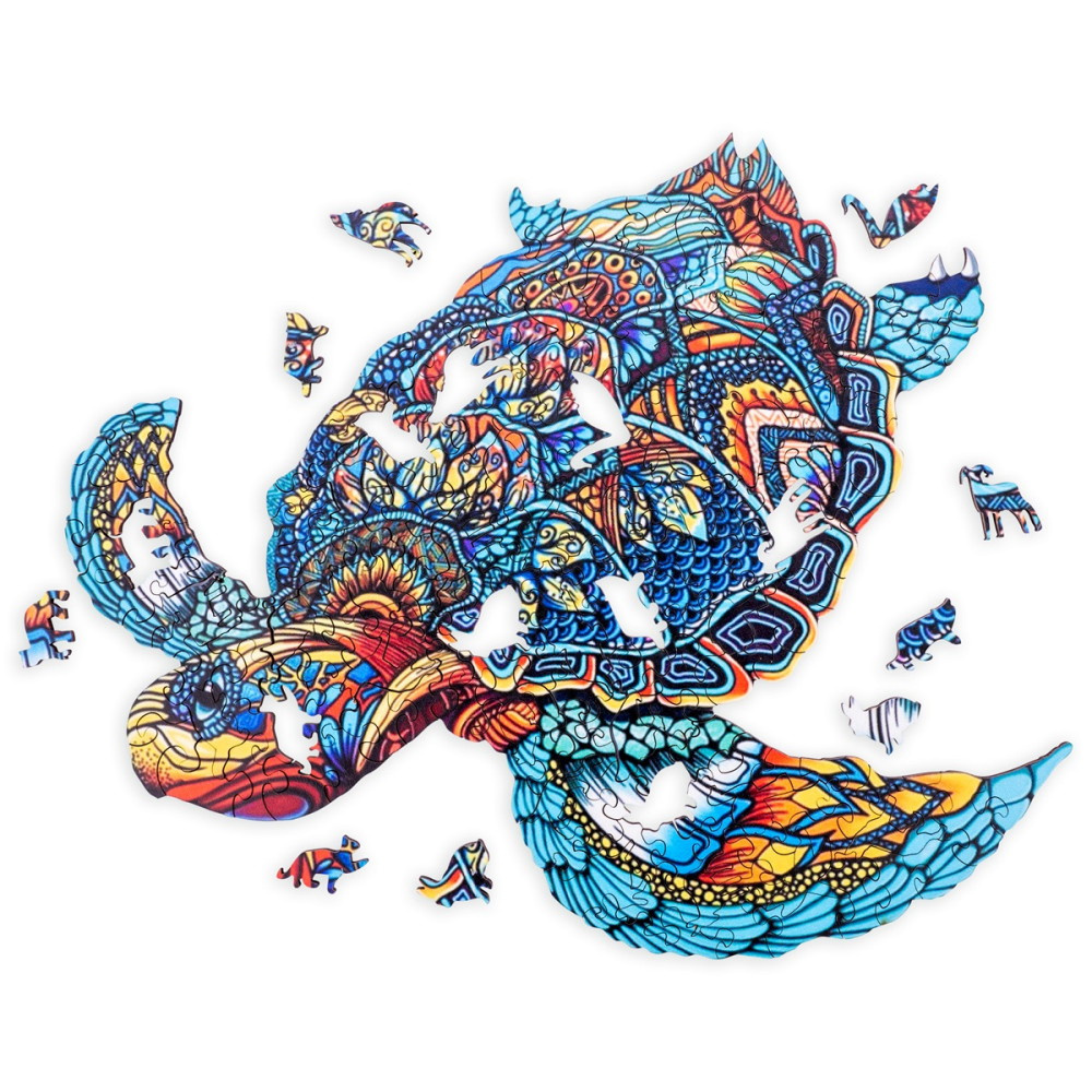 Puzzle A3 Turtle - 208 pieces