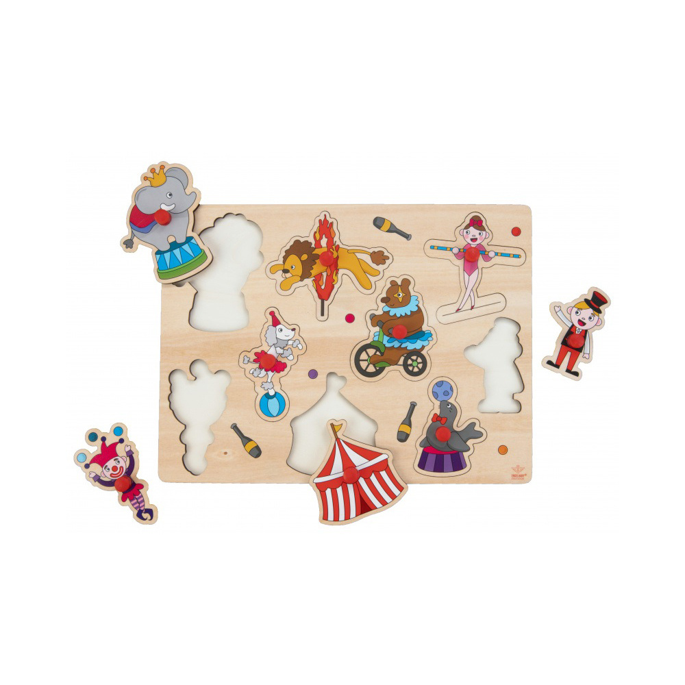 Engelhart Education Button Puzzle Circus