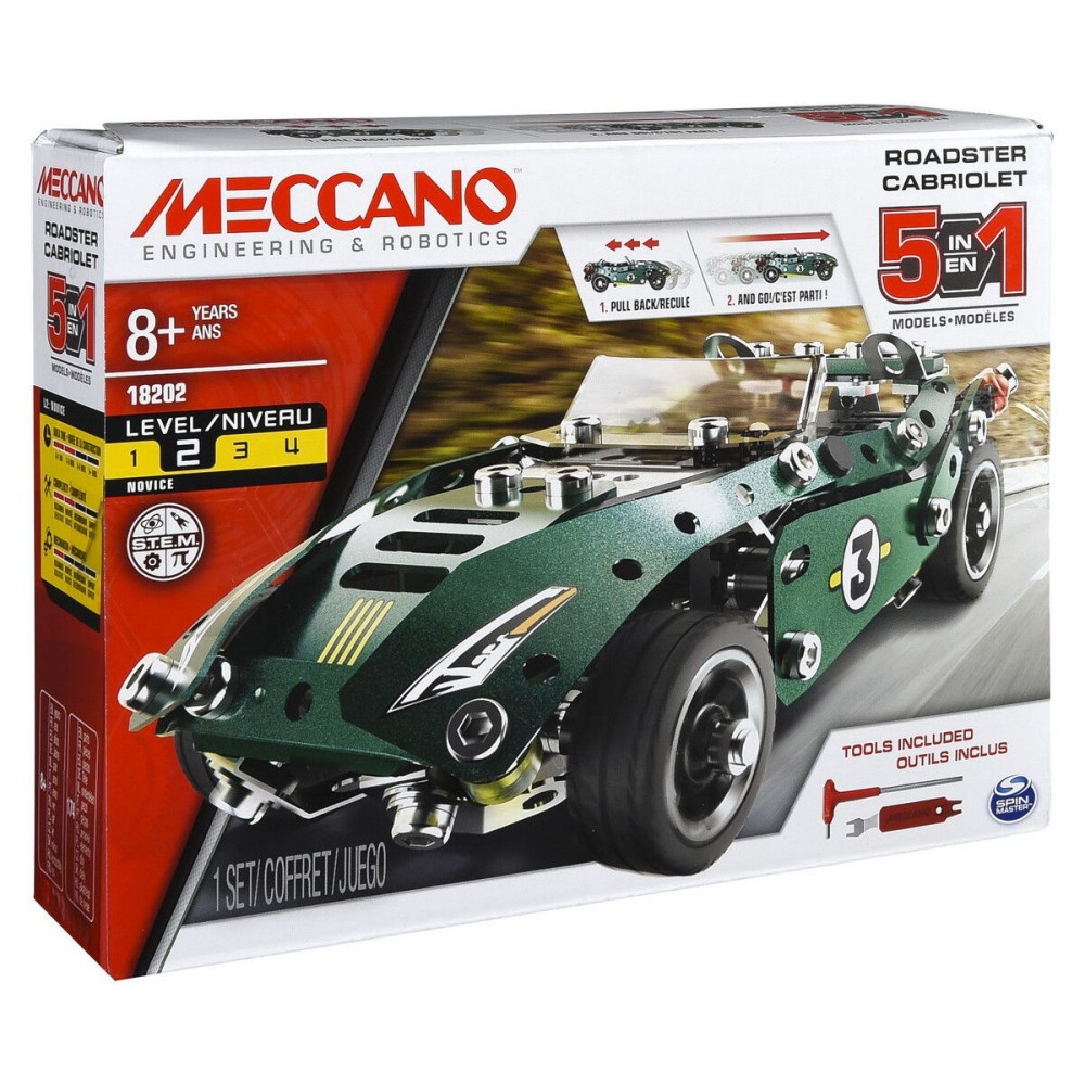 Meccano - Roadster Cabriolet 5-in-1
