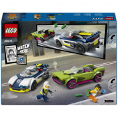 LEGO City - Poliisiauto ja muskeliauton takaa-ajo LEGO City - Poliisiauto ja muskeliauton takaa-ajo