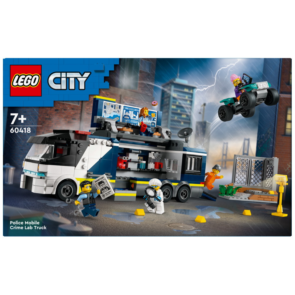 LEGO City - Poliisin rikoslaboratorioauto