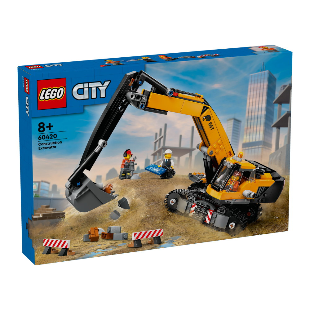 LEGO City - Keltainen rakennuskaivuri