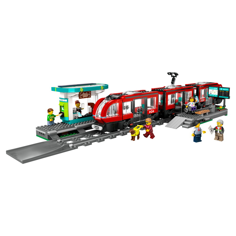 LEGO City - Keskikaupungin pikaratikkapysäkki