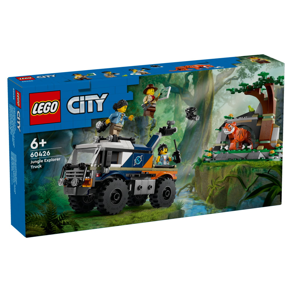 LEGO City - Viidakkotutkijan maastoauto