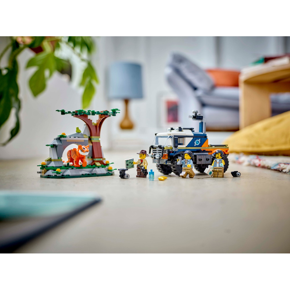 LEGO City - Viidakkotutkijan maastoauto