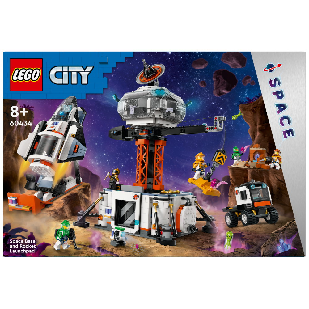 LEGO City - Avaruusasema ja raketin laukaisualusta