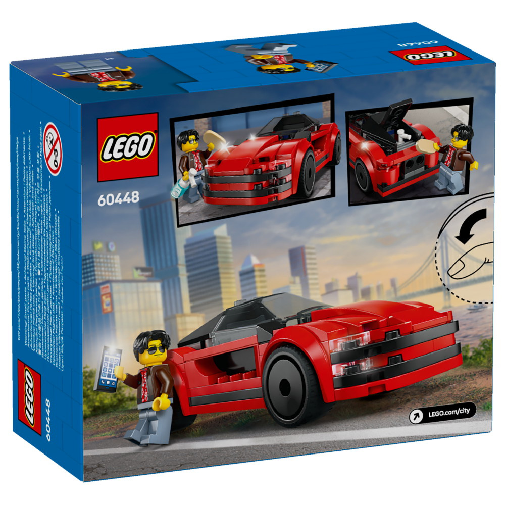 LEGO City - Punainen urheiluauto