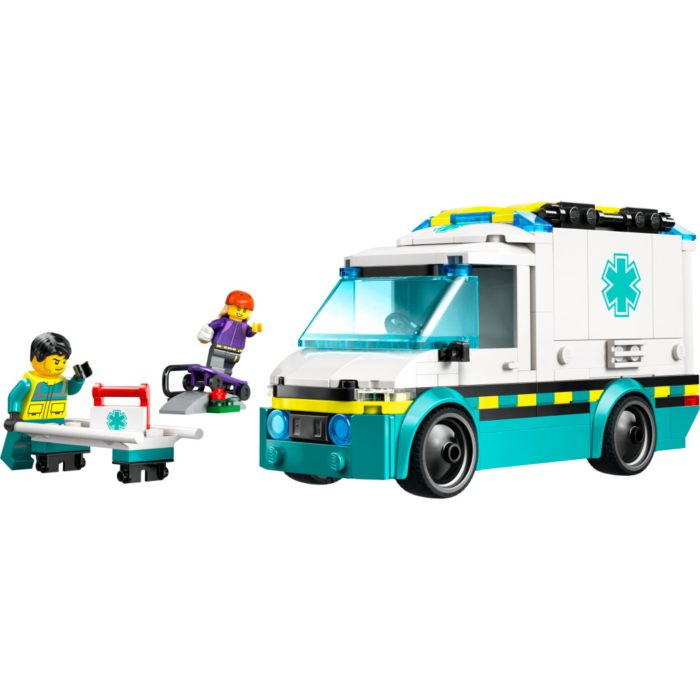 LEGO City - Ambulanssi hälytysajoihin