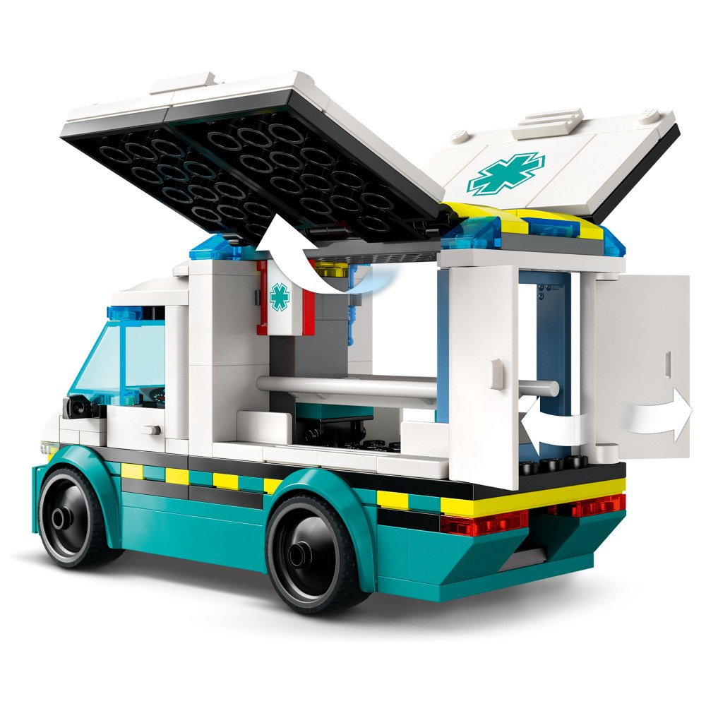 LEGO City - Ambulanssi hälytysajoihin