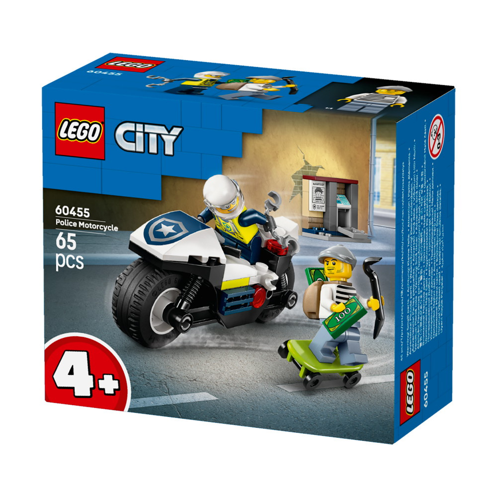 LEGO City - Takaa-ajo poliisimoottoripyörällä