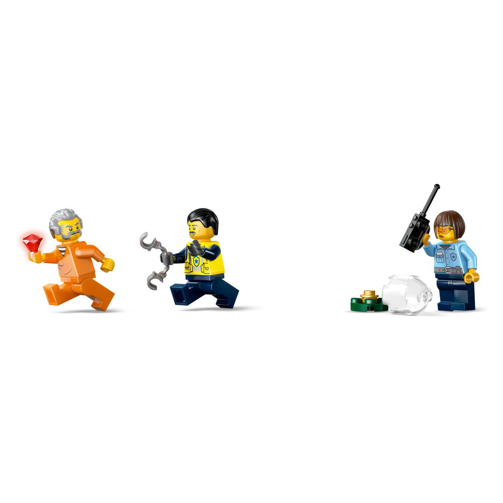 LEGO City - Takaa-ajo poliisiveneellä