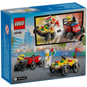 LEGO City - Pizza-auto vastaan paloauto LEGO City - Pizza-auto vastaan paloauto