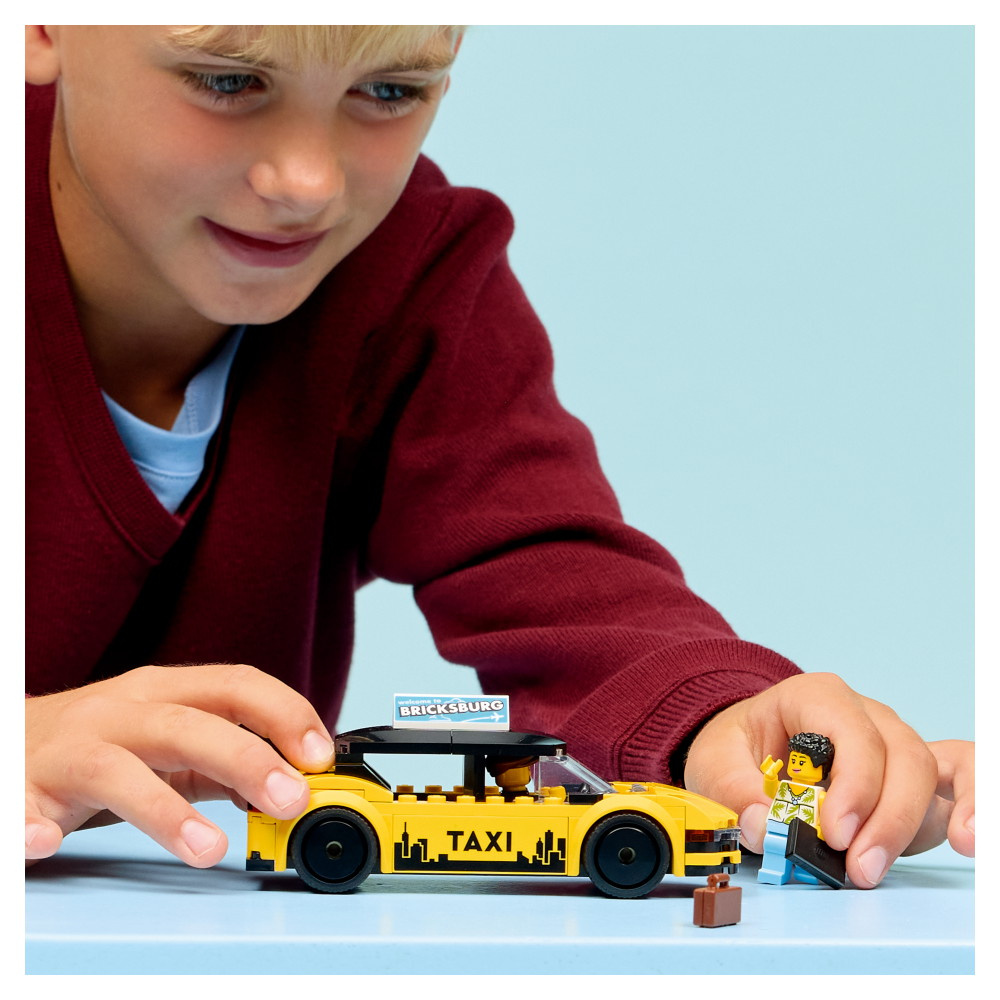 LEGO City - Keltainen Taksi
