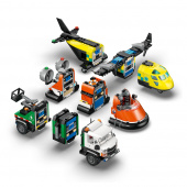 LEGO City - Lentokone, Huoltoauto Ja Ilmatyynyalus LEGO City - Lentokone, Huoltoauto Ja Ilmatyynyalus