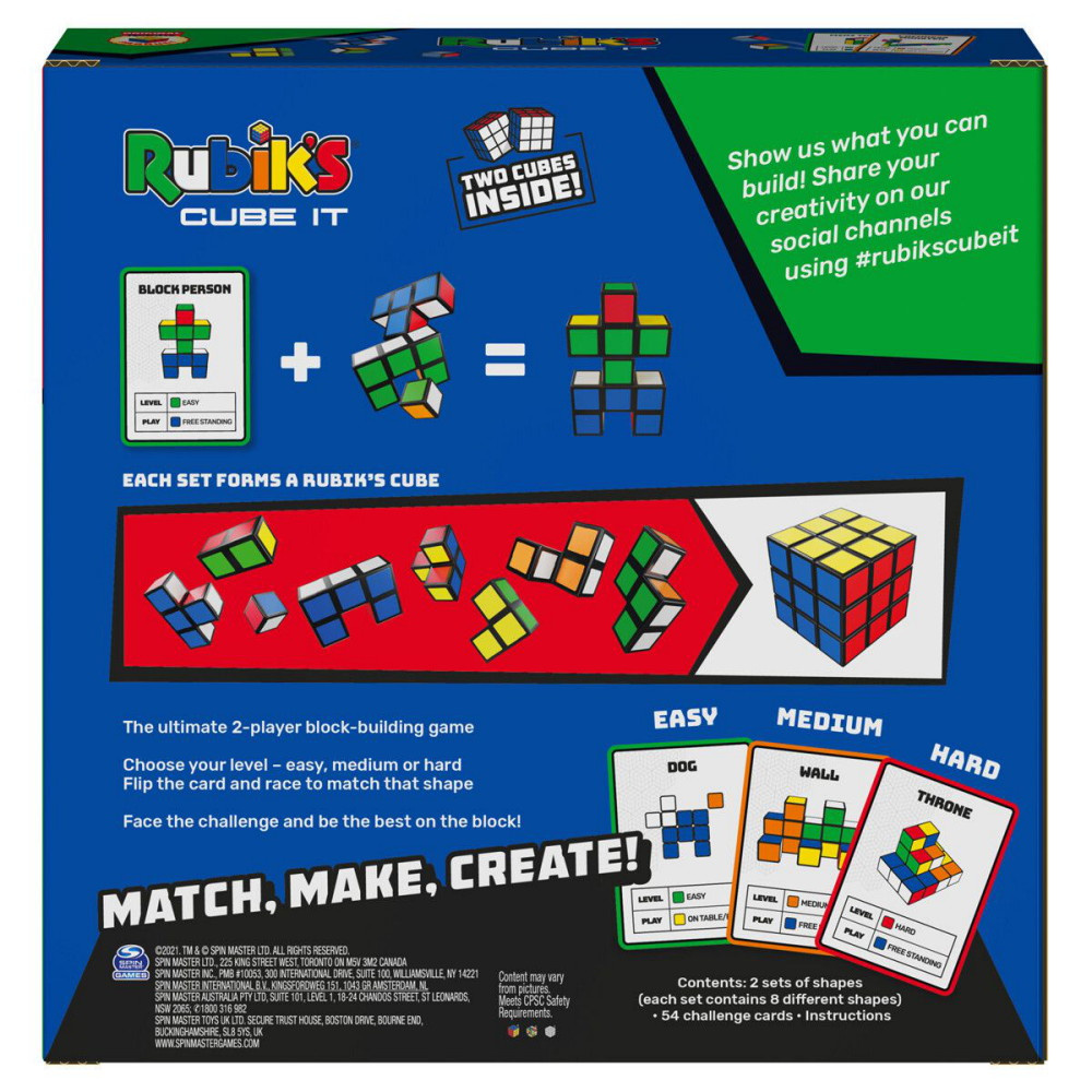 Rubiks Cube It Game