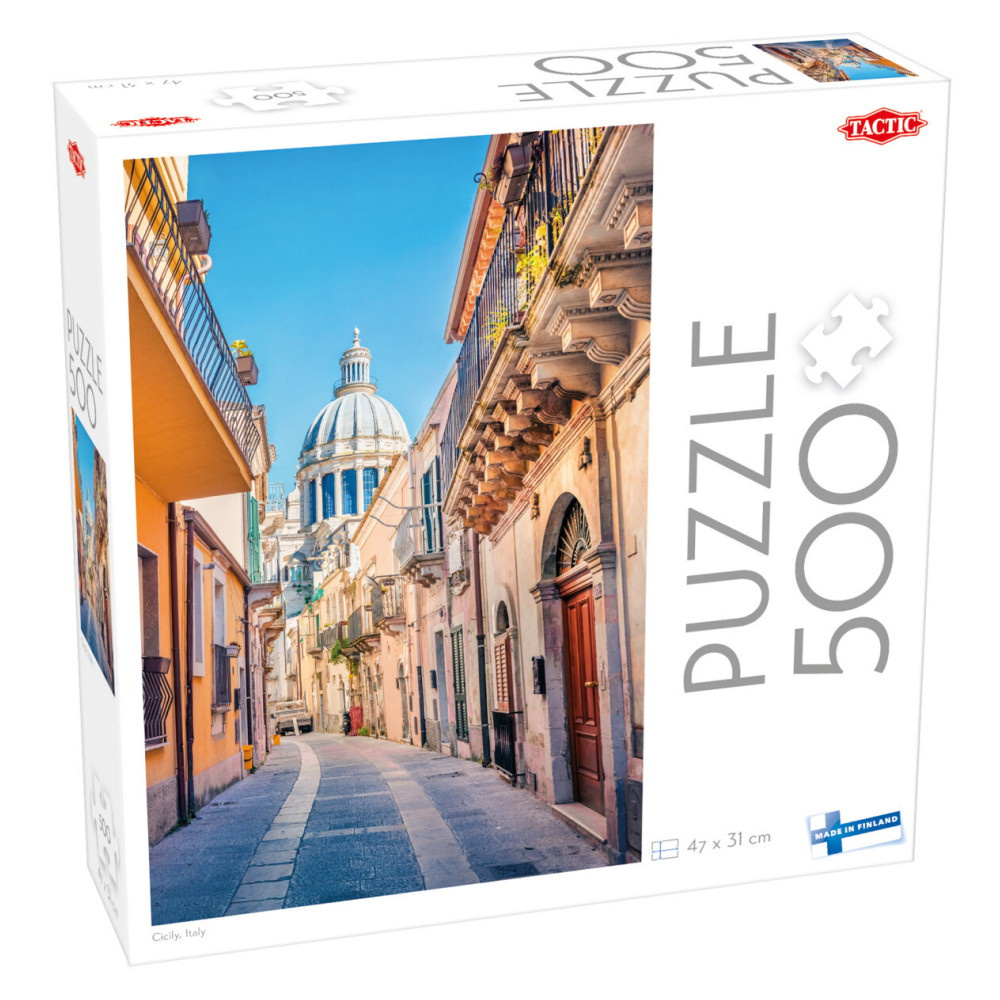 Tactic Palapeli: Sicily, Italy 500 Palaa
