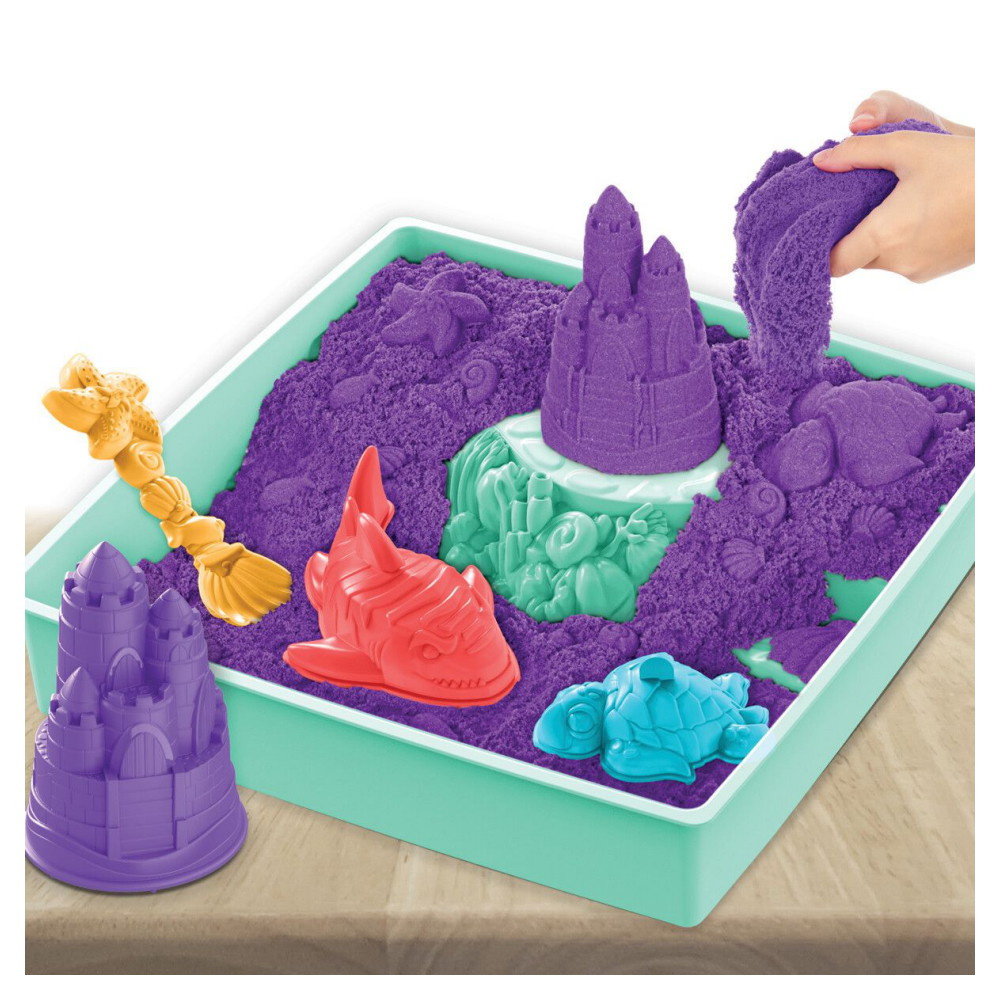 Kinetic Sand Sandbox Set - Purple