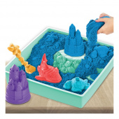 Kinetic Sand Sandbox Set - Blue Kinetic Sand Sandbox Set - Blue