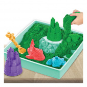 Kinetic Sand Sandbox Set - Green Kinetic Sand Sandbox Set - Green