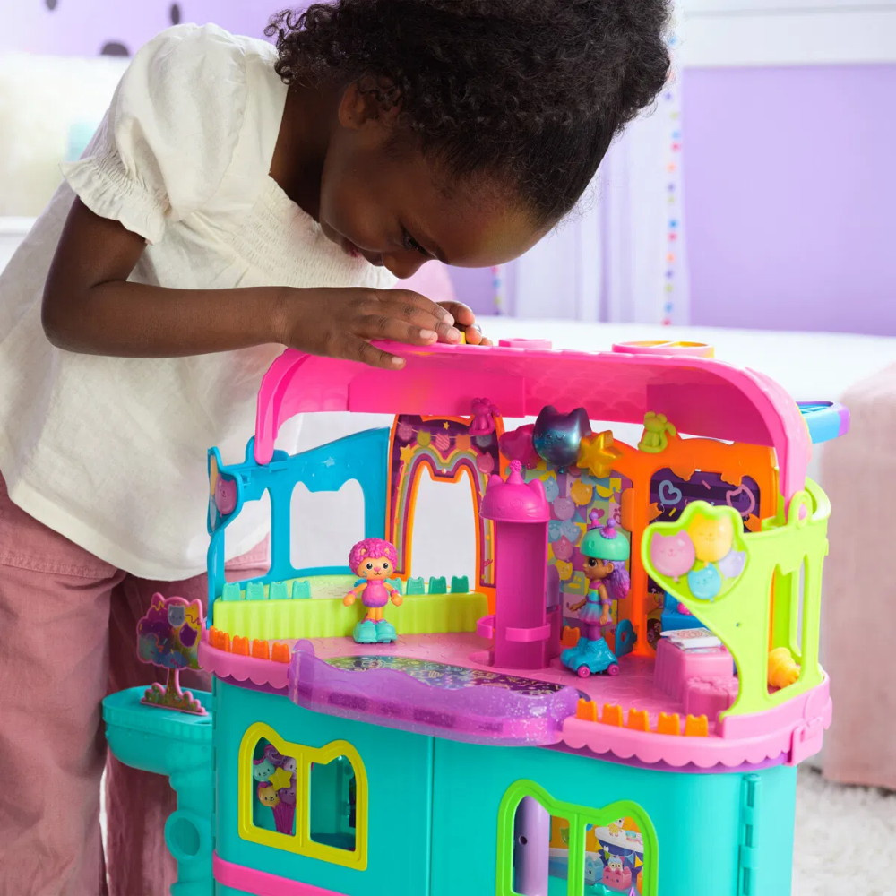 Gabby's Dollhouse Rooftop Roller Party Set