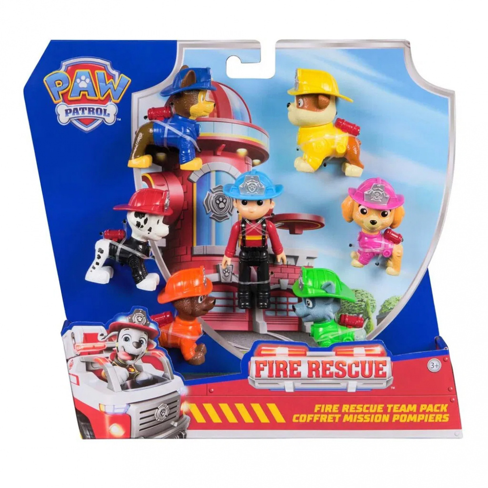 Paw Patrol Fire Rescue 7 Figure Pack