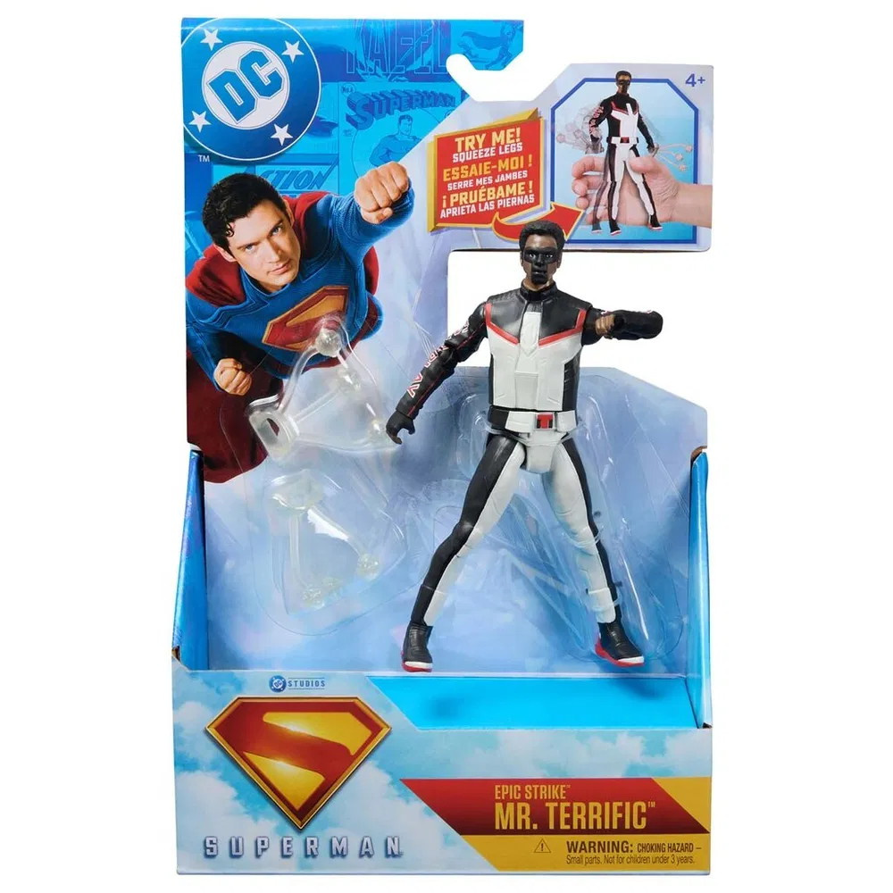 Superman - Epic Strike Mr.Terrific 15 cm